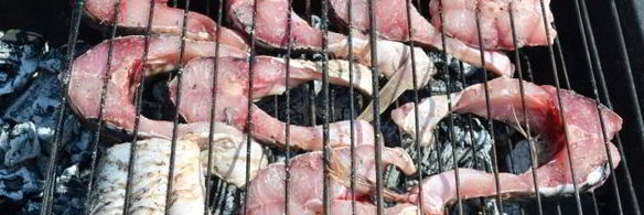 шашлык из сазана