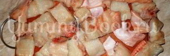 шашлык из сома в микроволновой печи