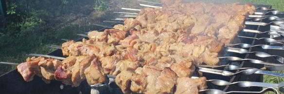 шашлык из свинины на минеральной воде
