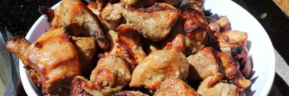 шашлык из свинины на минеральной воде