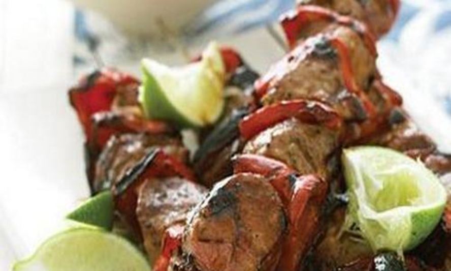 Рецепт шашлыка из свинины с ананасом в гриле