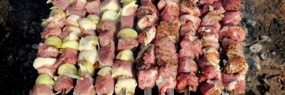 шашлык из свинины с луком в армянском маринаде