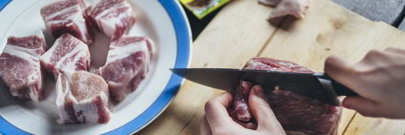 шашлык из свинины с овощами