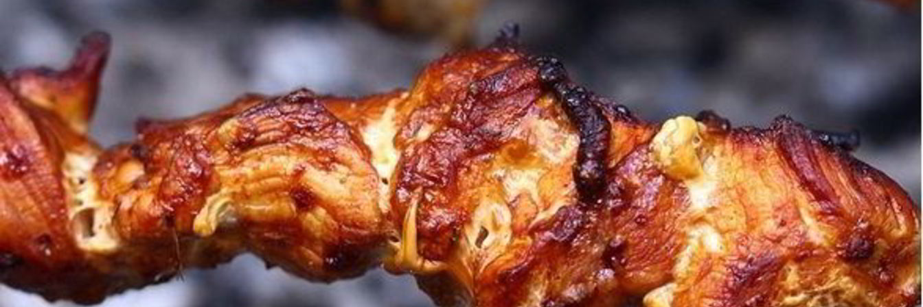 Шашлык из свинины в кефире