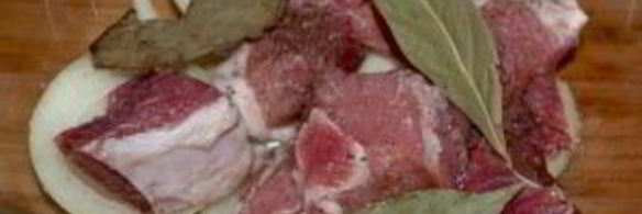 шашлык из свинины в кефире