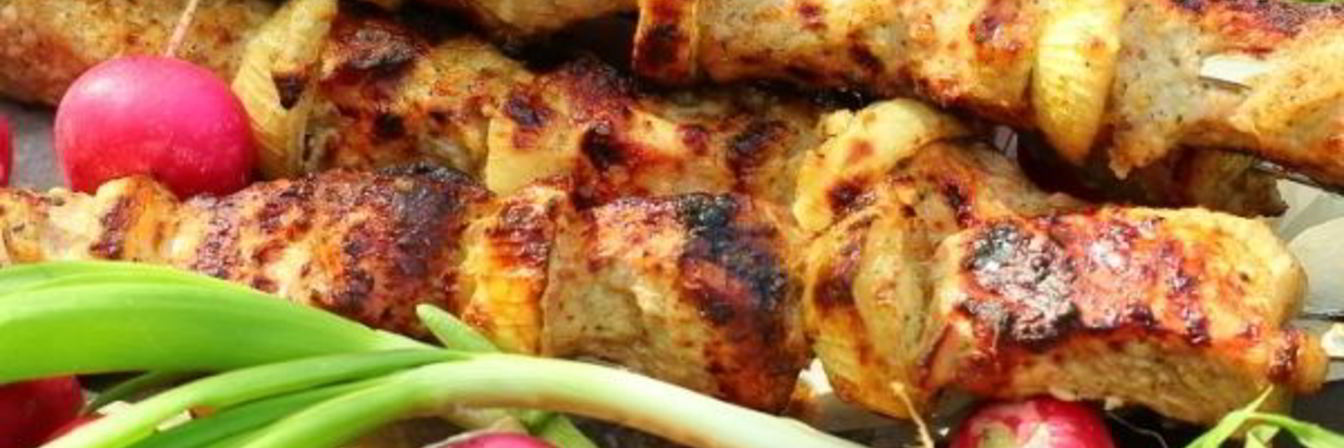 Шашлык из свинины в майонезе