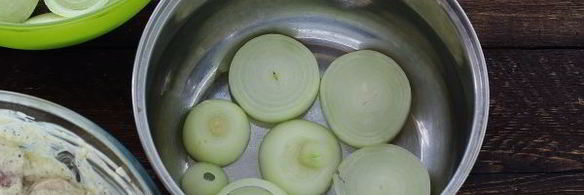 шашлык из свинины в майонезе