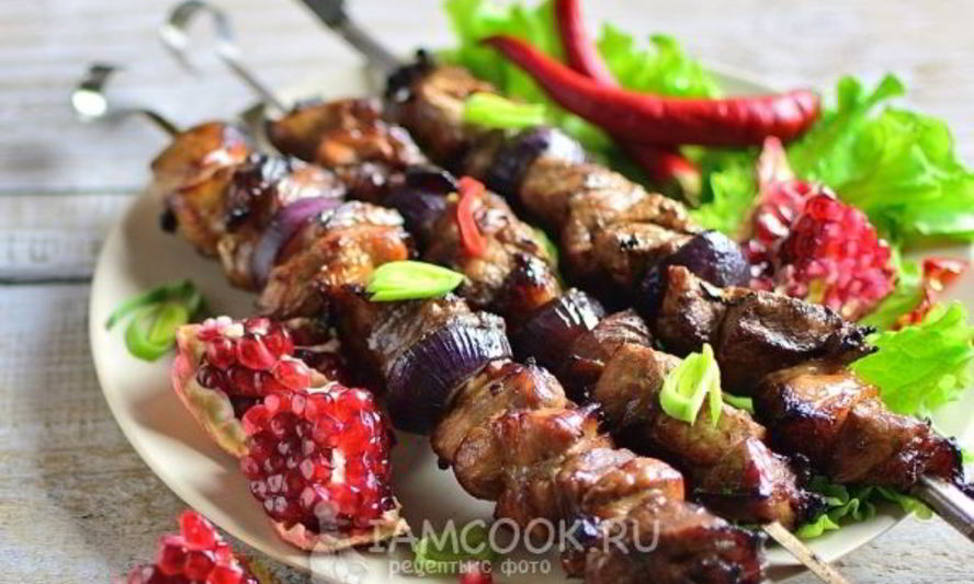 Рецепт шашлыка из свиной лопатки
