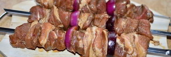 шашлык из свиной лопатки