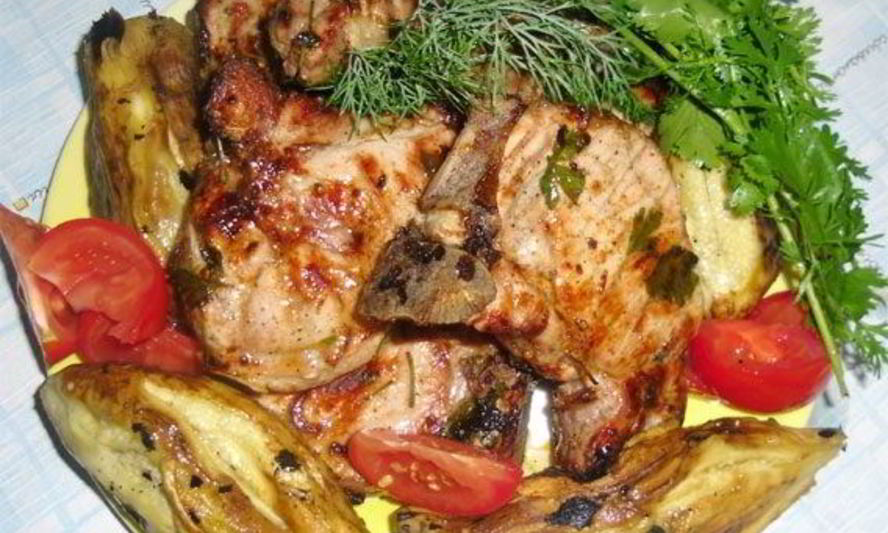 Рецепт шашлыка из телятины на кости