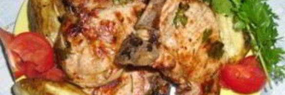 шашлык из телятины на кости