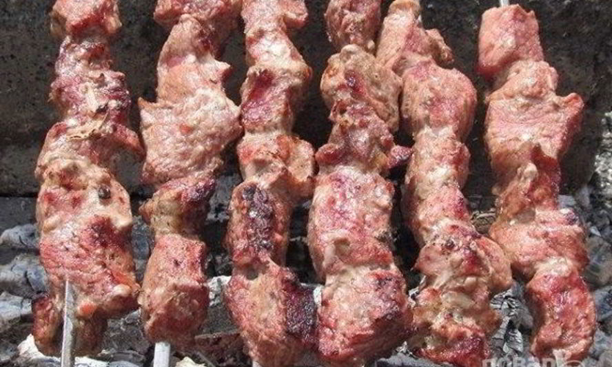 Рецепт шашлыка из телятины на минеральной воде