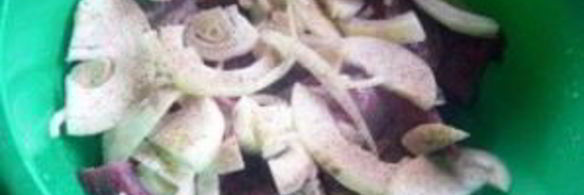 шашлык из телятины по-кавказски