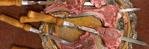 шашлык из телятины