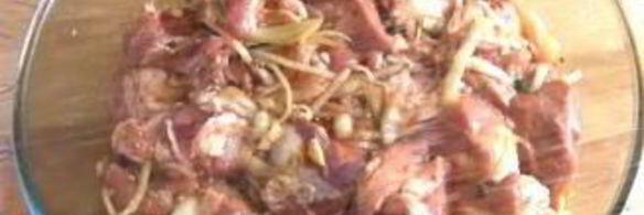 шашлык на коньяке