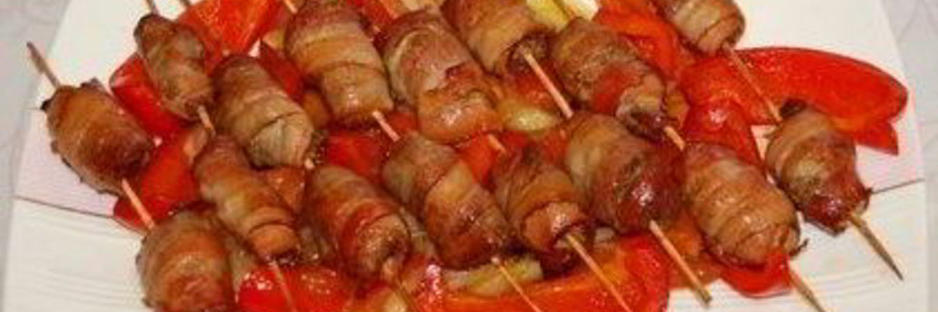 Шашлык на шпажках