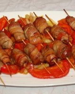 Шашлык на шпажках