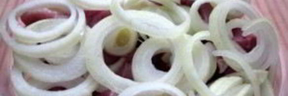 шашлык на сковороде из свинины