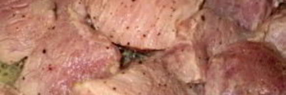 шашлык на сковороде из свинины