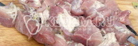 шашлык с киви