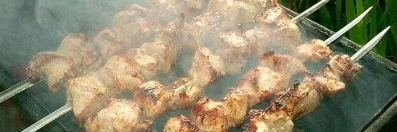 Шашлык свиной в луковом соке