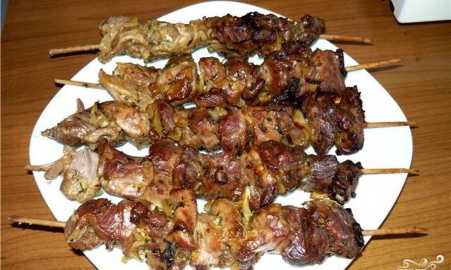 Рецепт шашлыка в духовке в банке