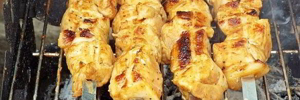 шашлык в горчице