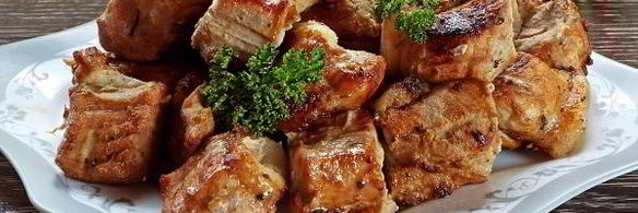 шашлык в горчице