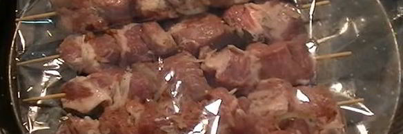 шашлык в рукаве для запекания