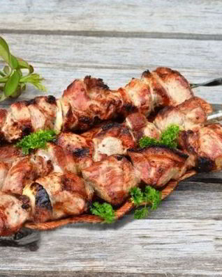 Сочный шашлык из свинины с уксусом