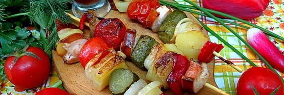 студенческий шашлык на сковороде