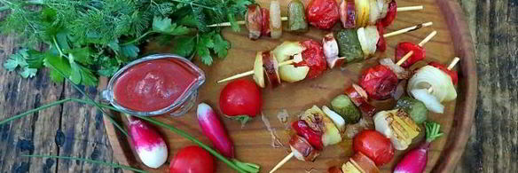 студенческий шашлык на сковороде