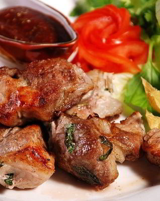 Свиной шашлык в мультиварке