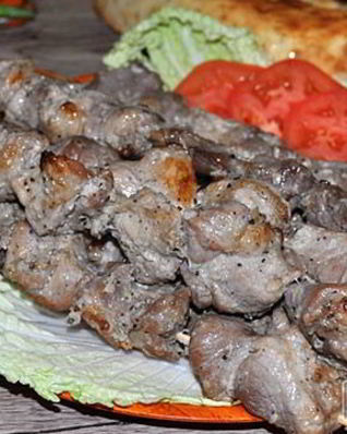 Свиные шашлыки в духовке
