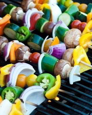 Вегетарианский шашлык