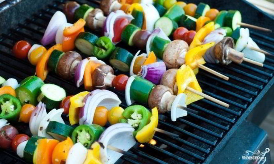Рецепт вегетарианского шашлыка