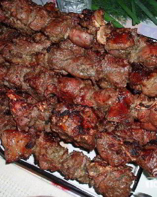 Вкусный шашлык из свинины