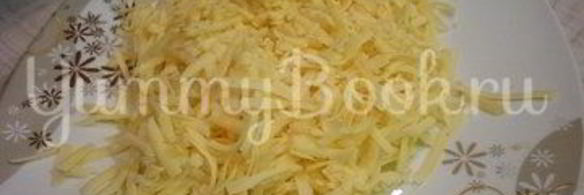 зеленые сырно-картофельные шашлычки на шпажках