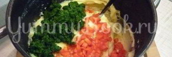 зеленые сырно-картофельные шашлычки на шпажках