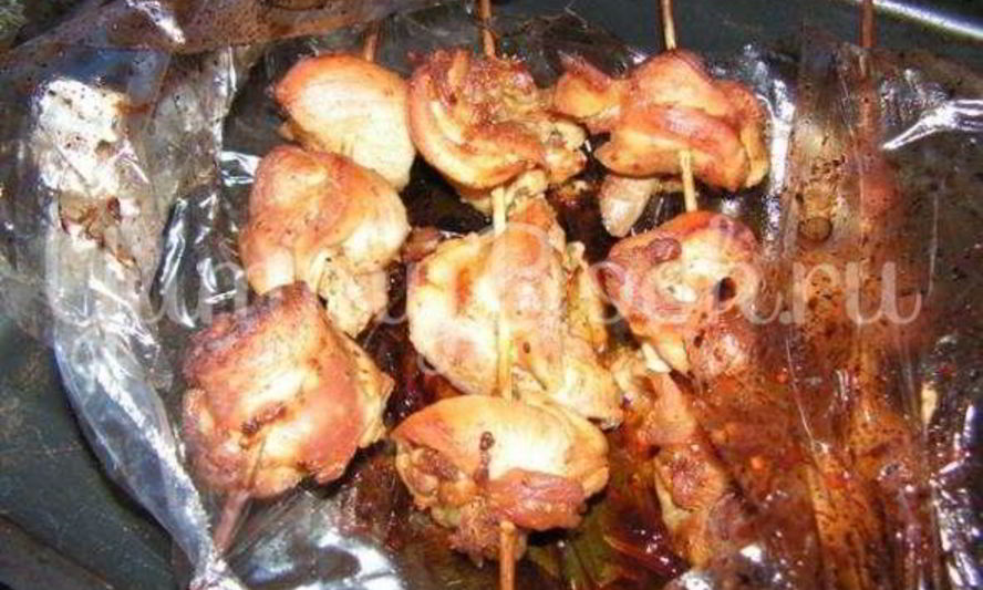 Рецепт зимнего шашлычка