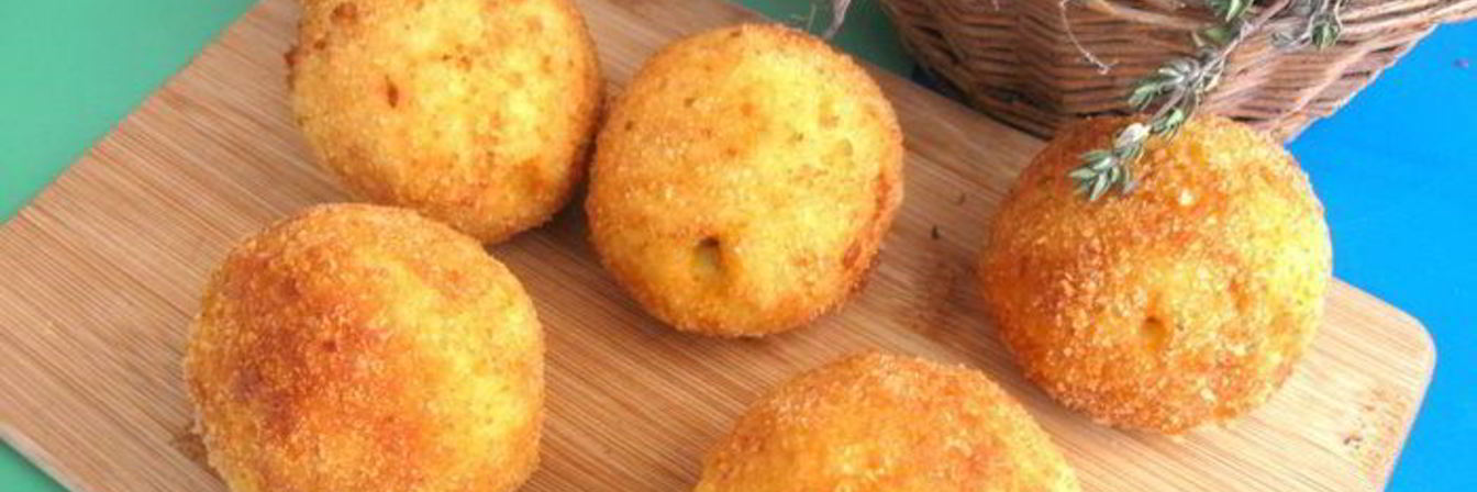 Сицилийские аранчини — рисовые шарики