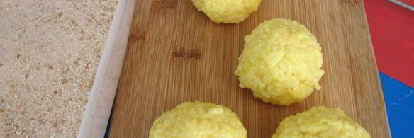 сицилийские аранчини — рисовые шарики