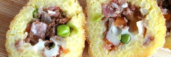 сицилийские аранчини — рисовые шарики