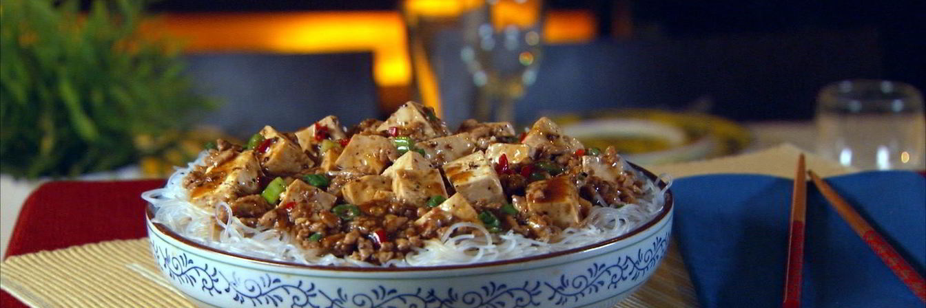 Сычуанская лапша Мaпo тофу