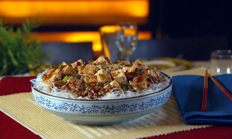 Рецепт сычуанской лапши мапо тофу