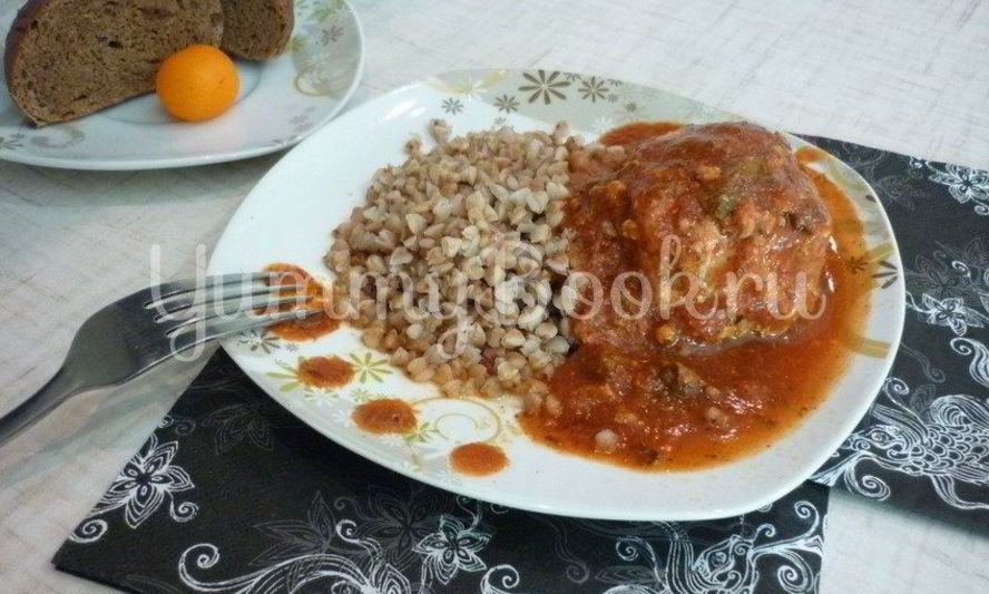 Рецепт чесночных тефтелей с морковью в остром соусе