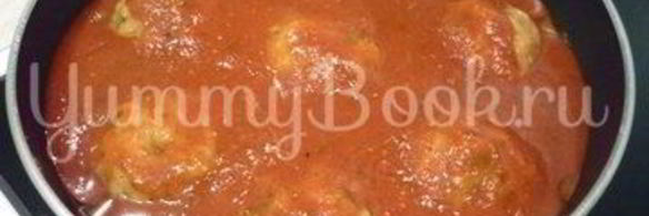 чесночные тефтели с морковью в остром соусе