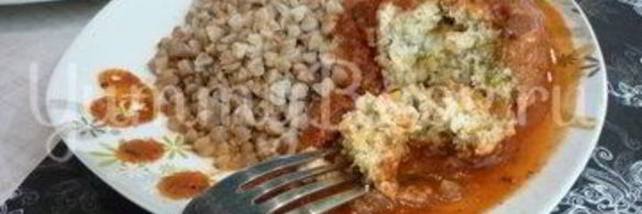 чесночные тефтели с морковью в остром соусе