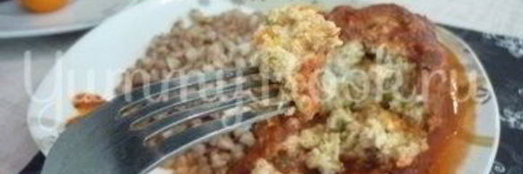 чесночные тефтели с морковью в остром соусе