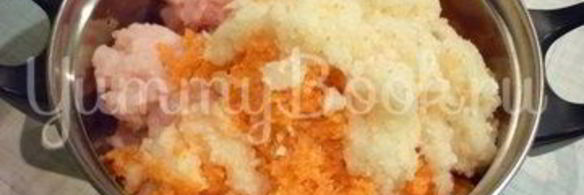 чесночные тефтели с морковью в остром соусе